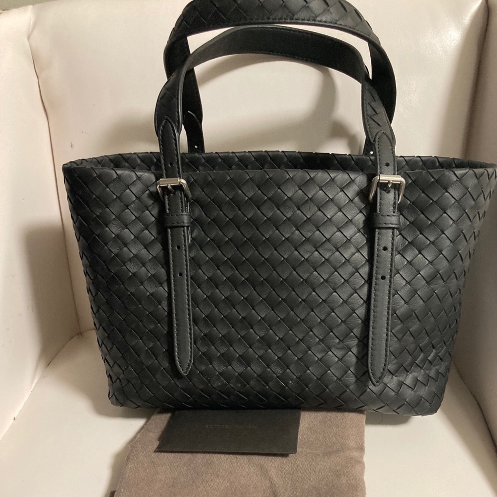 COPY - New Bottega Veneta Cesta Black Small Bag
